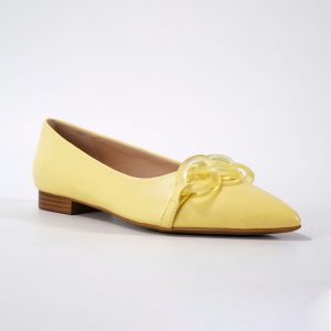 yellow-women-chunky-flat