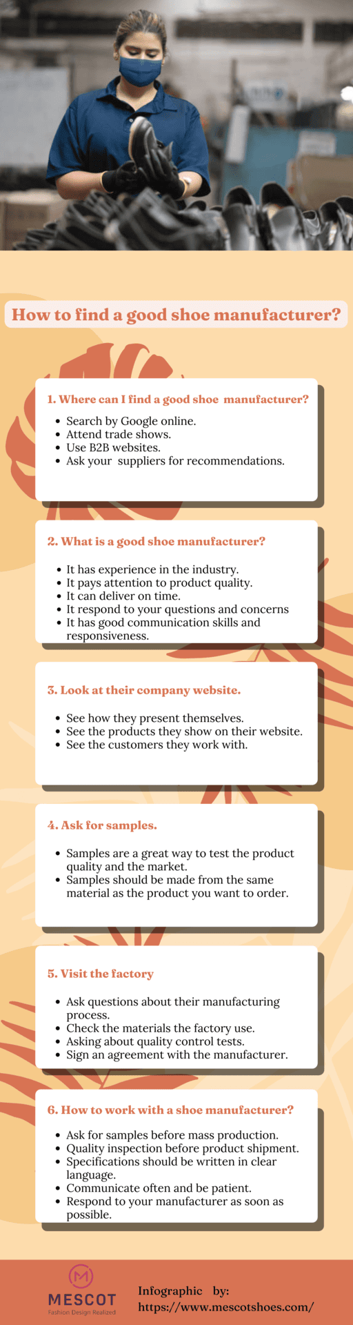 How to find a good shoe manufacturer?