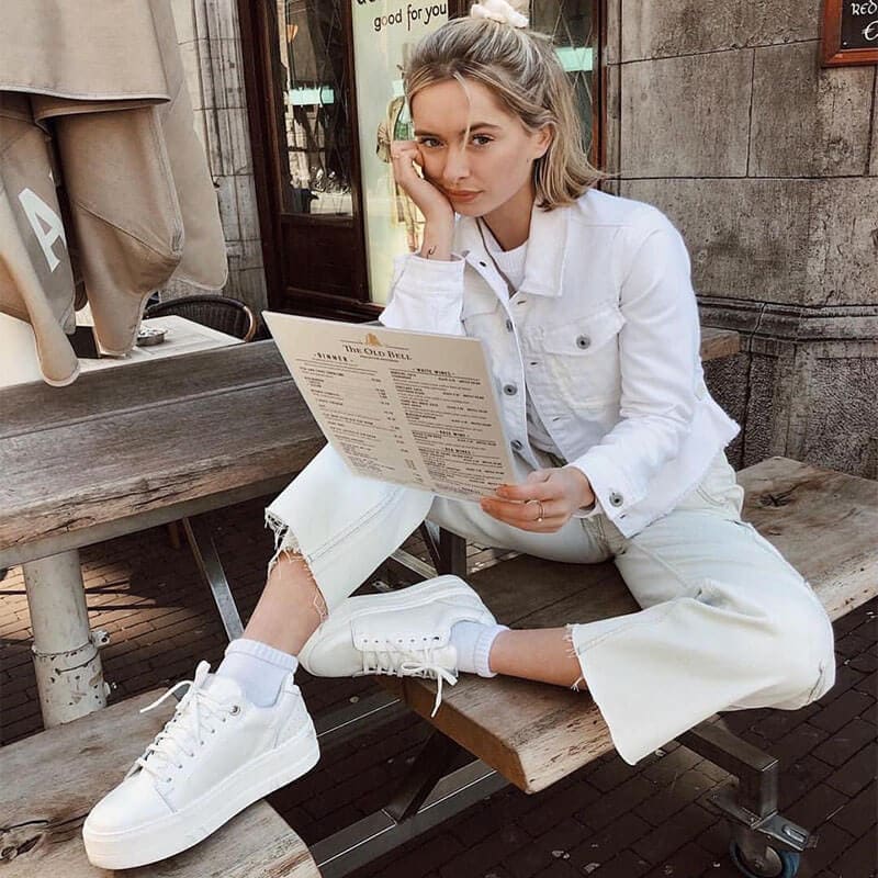 How to Wear Dresses with Sneakers: 30 Chic Outfit Ideas | Vogue