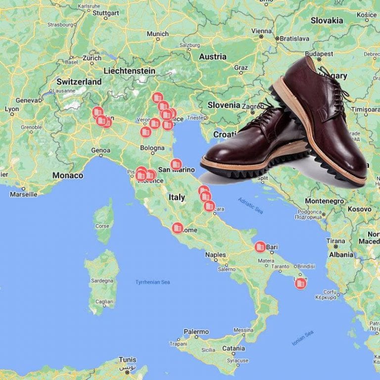 The Latest Italian Shoe Manufacturers List