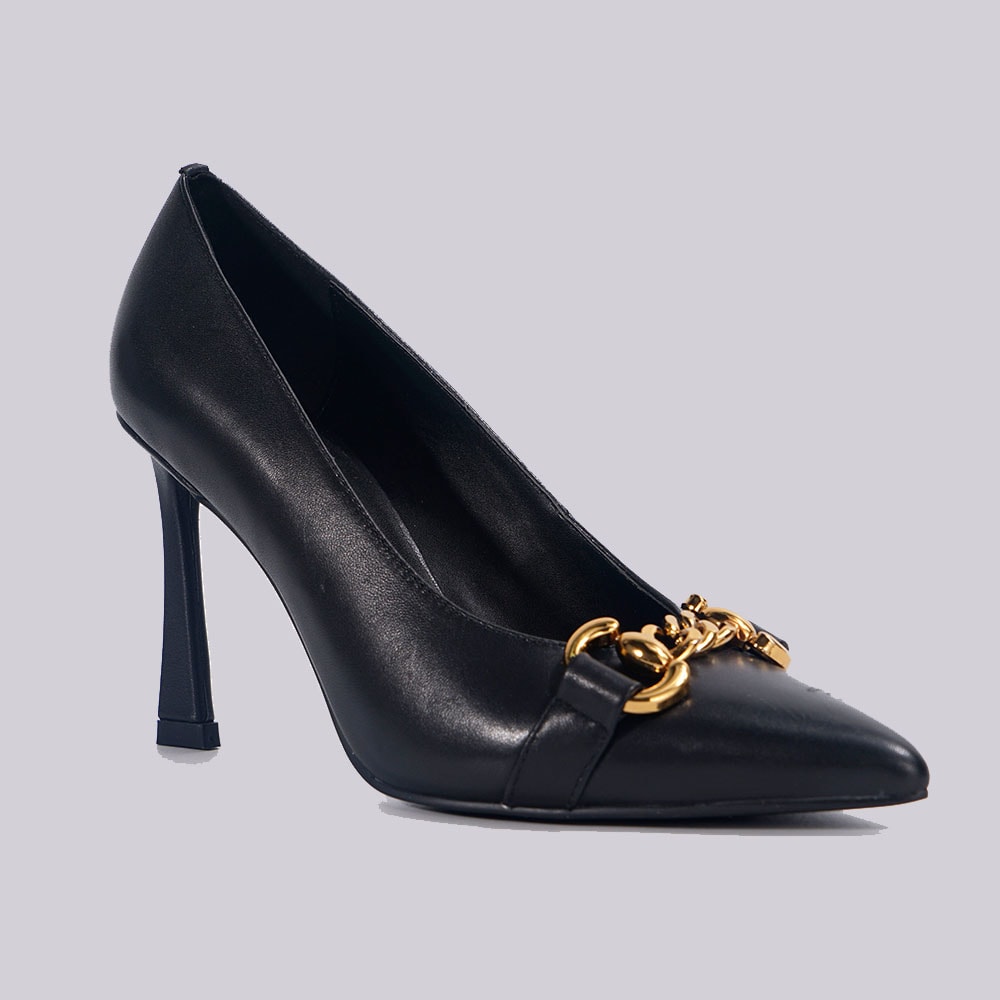 Chunky-Chain-Stilleto-Heel-Pumps-For-Women