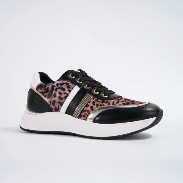 Lace-up-Leopard-Women-Sport-Shoes