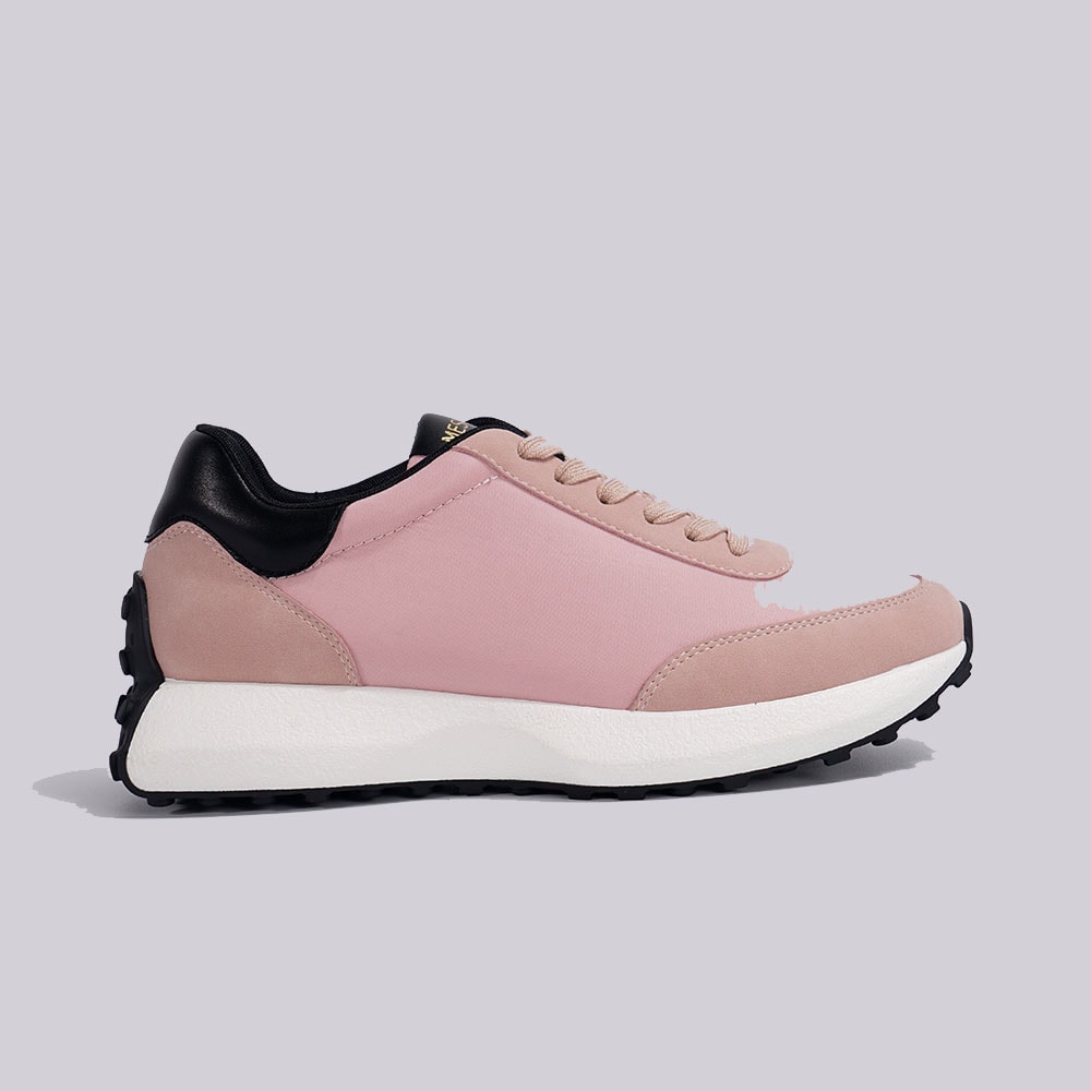 Lace-up-Pink-Sneakers-For-Woman