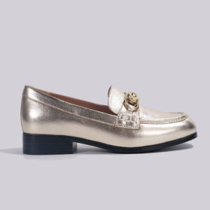 classic-luxury-gold-loafers-for-women