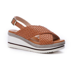 casual-slip-on-buckle-wedge-sandals-with-open-toe