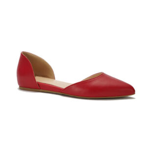 leather-slip-on-pointed-toe-women-flats-in-red