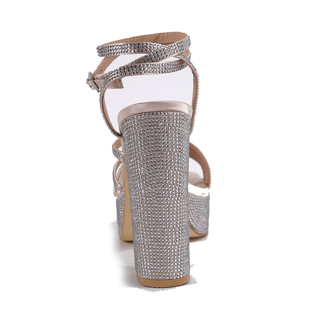 Pewter color dress best sale sandals