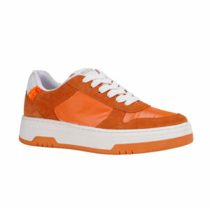 lace-up-suede-flat-women-sneaker-orange