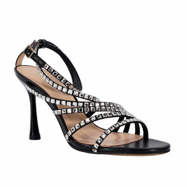 black-rhinestone-heel-dress-sandals-for-party