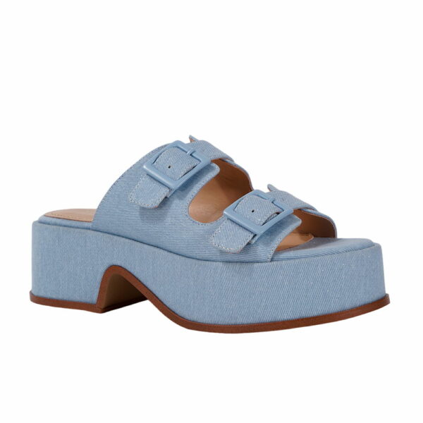 double-buckle-denim-platform-slide-sandals-women