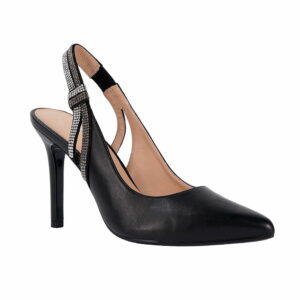 pointed-toe-black-slingback-heels-for-women