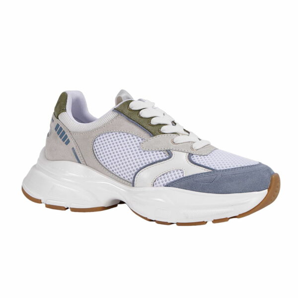 stylish-mesh-suede-chunky-sneakers-women-lace-up
