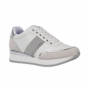 trendy-suede-ladies-white-sneakers-lace-up