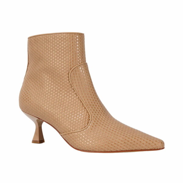 Pointed-Toe-Kitten-Heeled-knit-boots-for-women