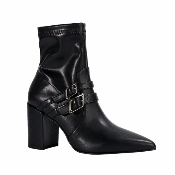 black-pointed-toe-chunky-high-heel-boots-women
