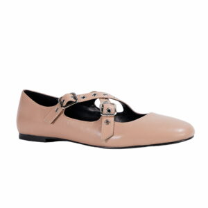 trendy-nude-ballet-flats-with-straps-for-women