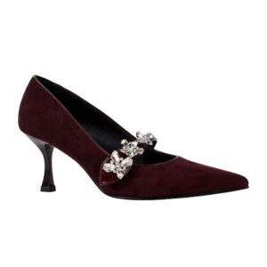 pointed-toe-rhinestone-suede-pumps-for-women